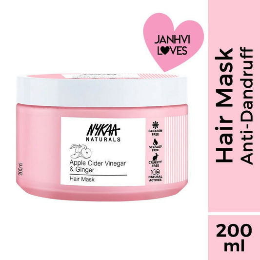 Nykaa Naturals Anti-Dandruff - Free Hair Mask With Apple Cider Vinegar & Ginger