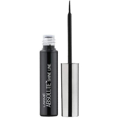 Lakme Absolute Shine Liquid Eye Liner, Black - 4.5 ml