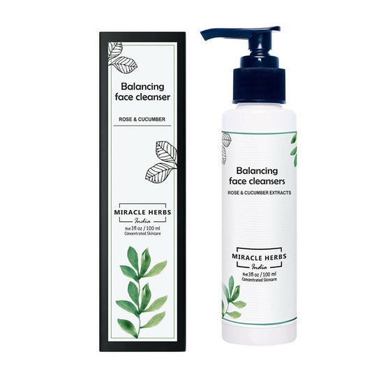 Miracle Herbs Balancing Face Cleanser Rose & Cucumber