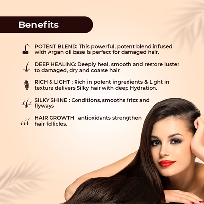 Luxura Sciences Argan Oil For Hair Growth