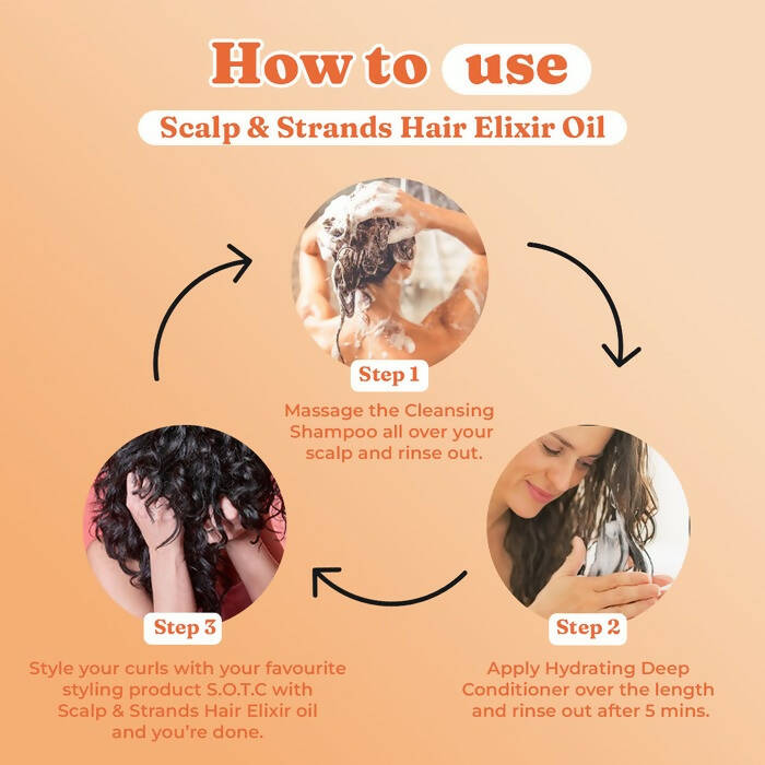 Fix My Curls Scalp & Strands Elixir Hair Oil