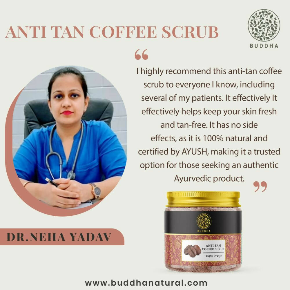 Buddha Natural Anti Tan Coffee Scrub