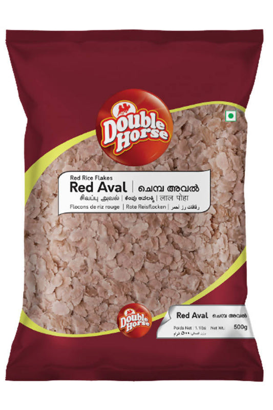 Double Horse Red Rice Flakes/ Red Aval - BUDNE
