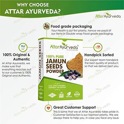 Attar Ayurveda Jamun Seed Powder
