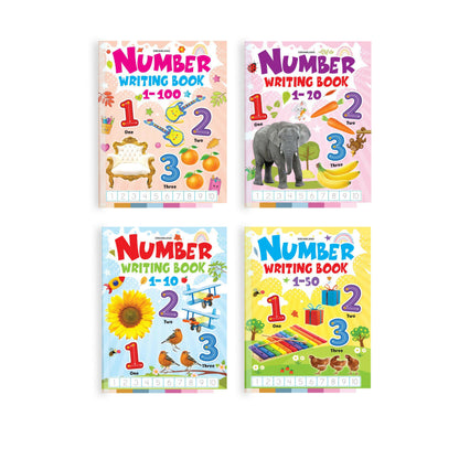 Dreamland Number Writing book (4 titles) Pack