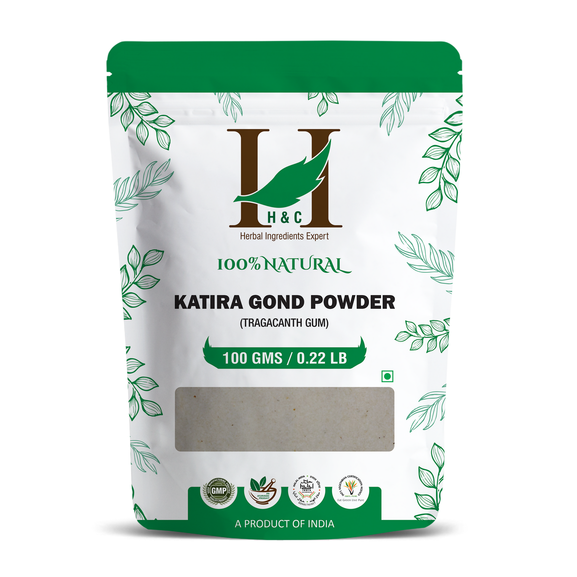 H&C Herbal Katira Gond Powder - buy in USA, Australia, Canada