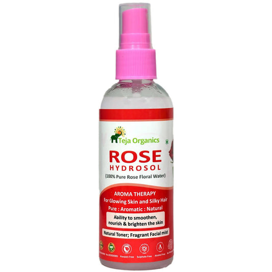 Teja Organics Rose Hydrosol - 100ML