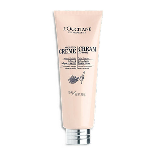 L'Occitane Cream-To-Foam Face Wash -  USA 