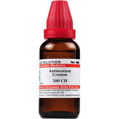 Dr. Willmar Schwabe India Antimonium Crudum Dilution - BUDNE