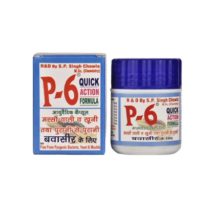 Ayurvedic P-6 Capsules