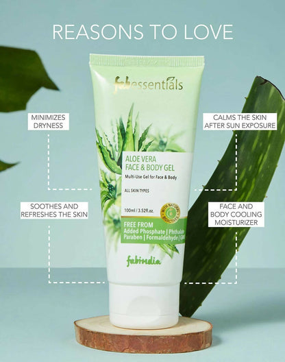 Fabessentials Aloe Vera Face & Body Gel