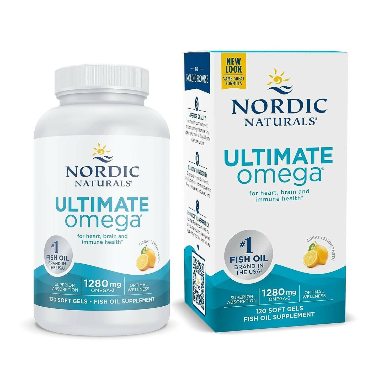 Nordic Naturals Ultimate Omega 3 Fish Oil Softgels - BUDEN