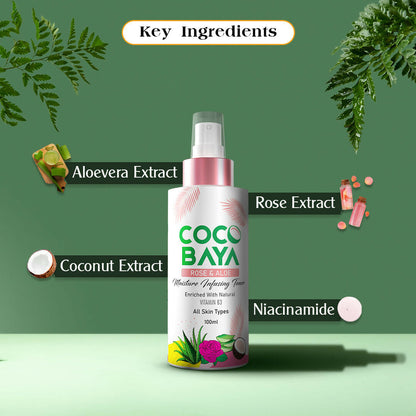 Cocobaya Rose and Aloevera Toner