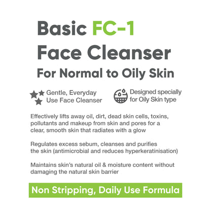 Cos-IQ FC-1 Face Cleanser for Oily Skin