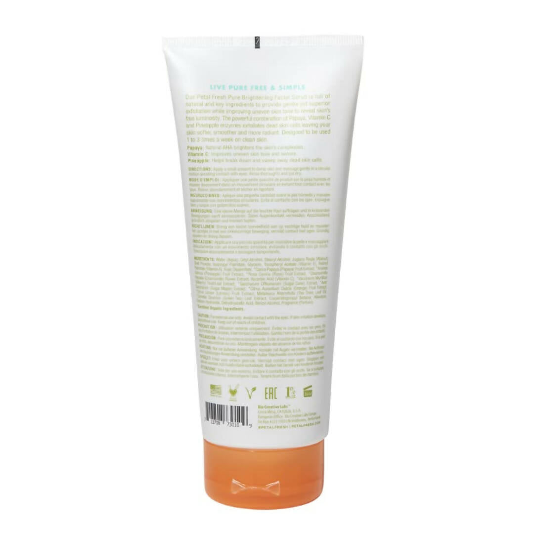 Petal Fresh Brightening Papaya & Pineapple Facial Scrub