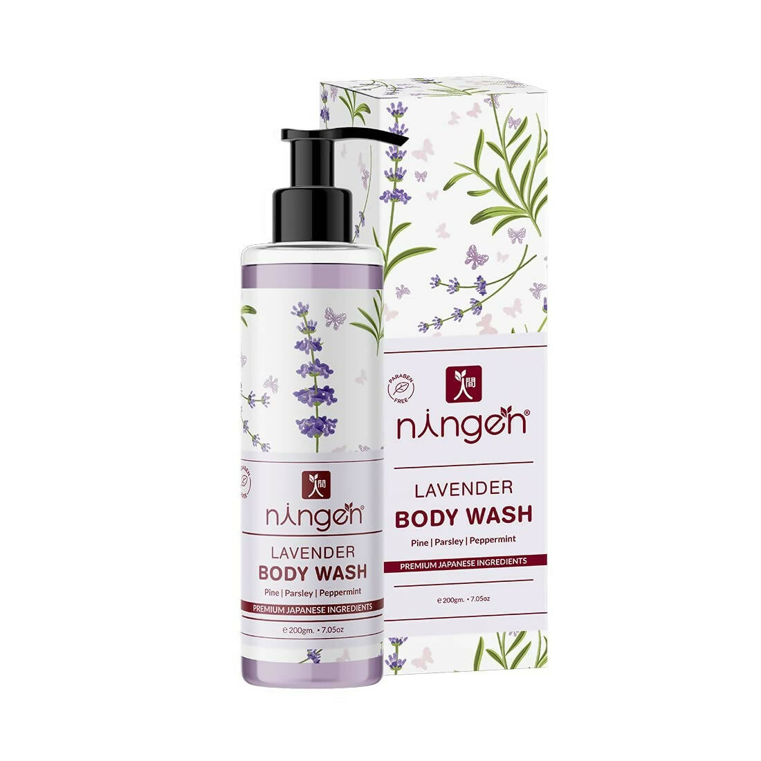 Ningen Lavender Body Wash Gel - usa canada australia