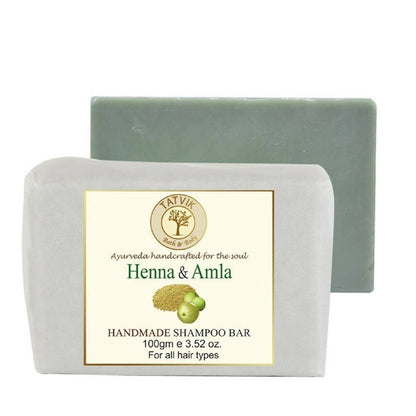 Tatvik Ayurveda Henna & Amla Shampoo Bar