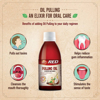 Dabur Red Pulling Oil Ayurvedic Mouthwash