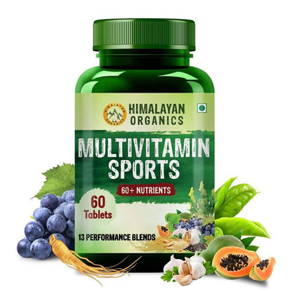 Himalayan Organics Multivitamin Sports 60 + Vital Nutrients Tablets