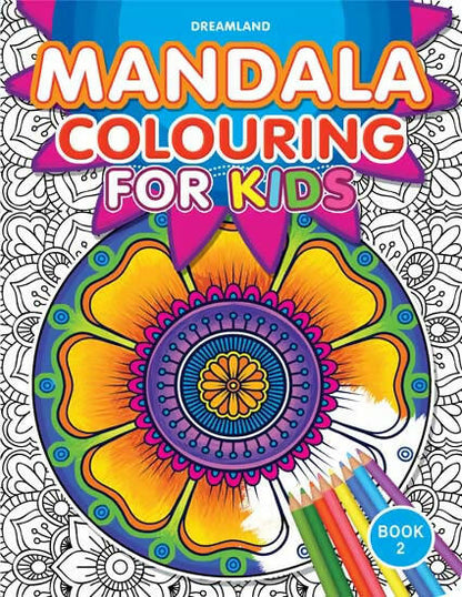 Dreamland Mandala Colouring for Kids- Book 2