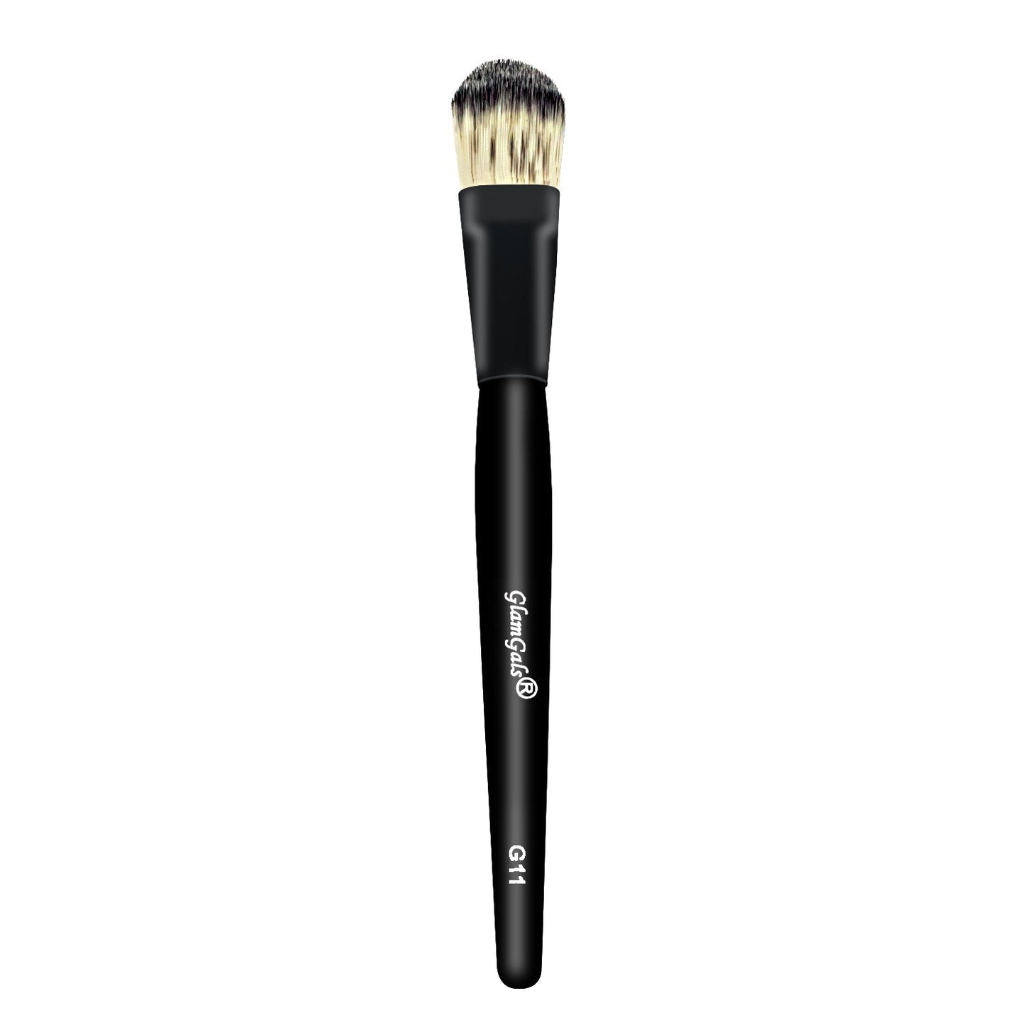 Glamgals Hollywood-U.S.A Black Foundation Brush - BUDNE