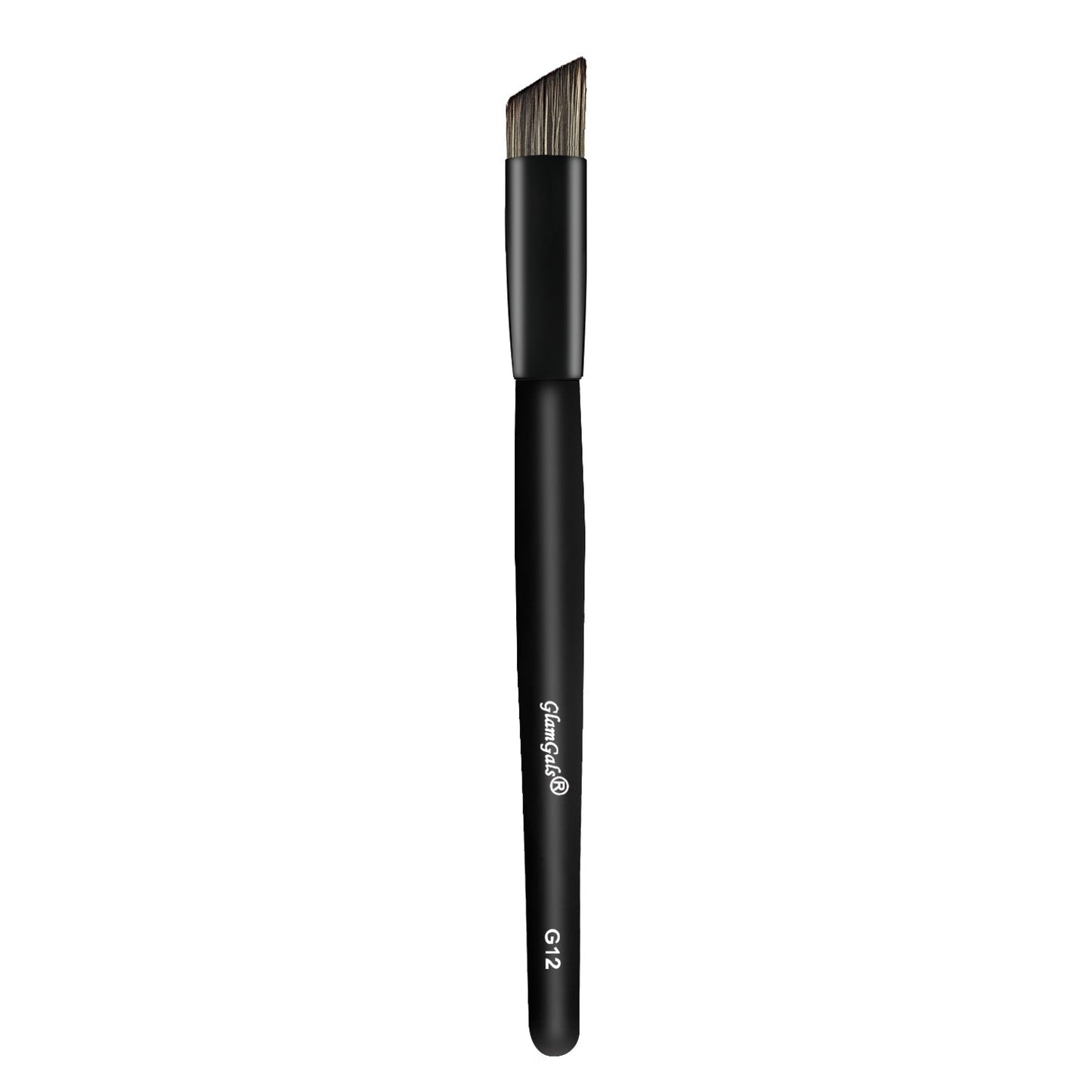 Glamgals Black Flat Angled Contouring Brush - BUDNE