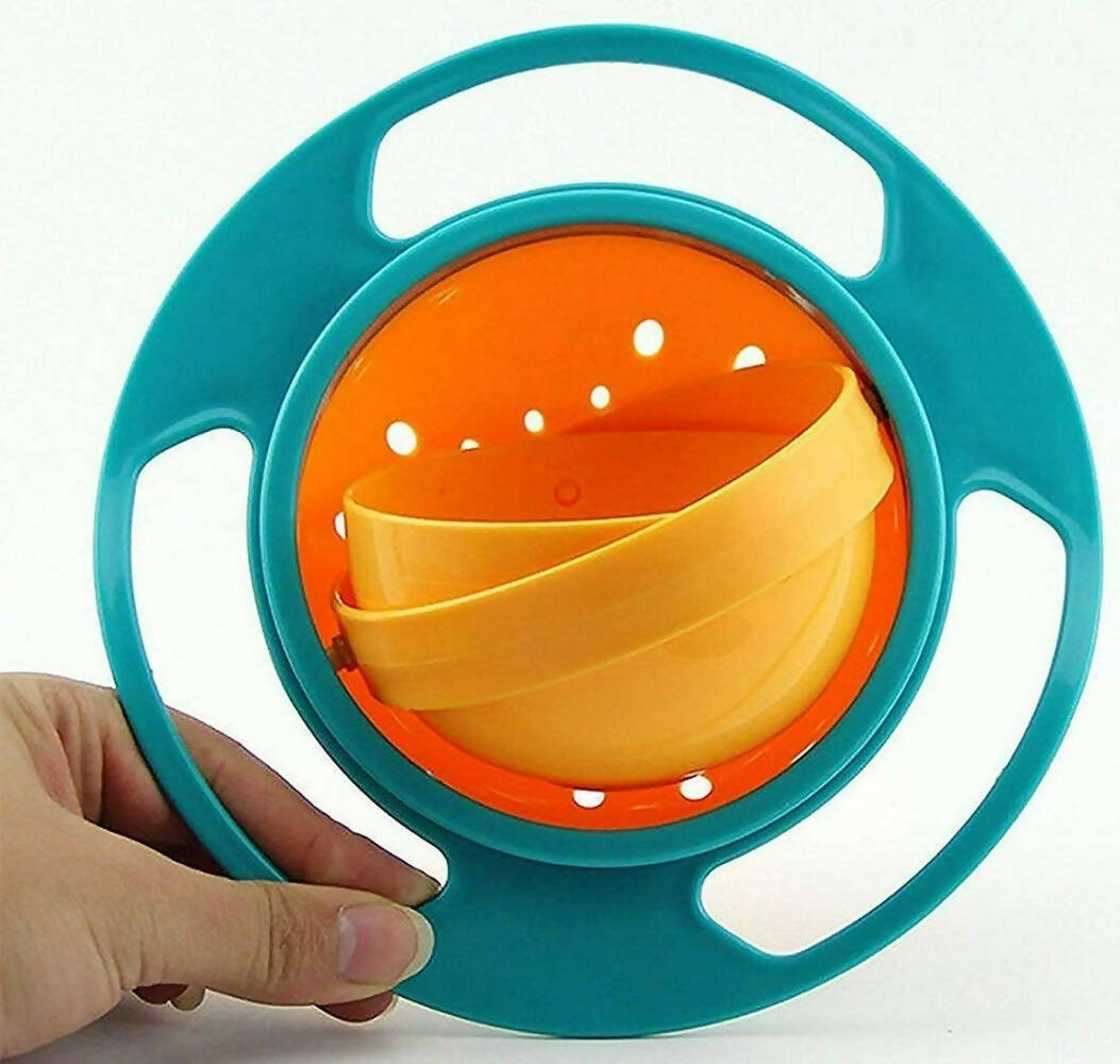 Nightstar 360?ø Revolving Spill Proof Food Snack Feeding Bowl Multicolor -  USA, Australia, Canada 