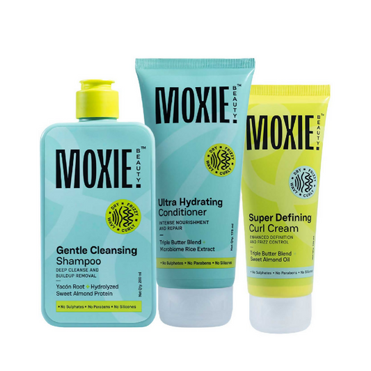 Moxie Beauty Just-the-essentials Curly Trio - 490GM