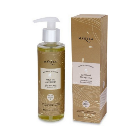 Mantra Herbal Khus and Manjistha Pitta Body Wash For Sensitive Skin - BUDNEN