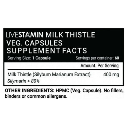 Livestamin Milk Thistle Capsules