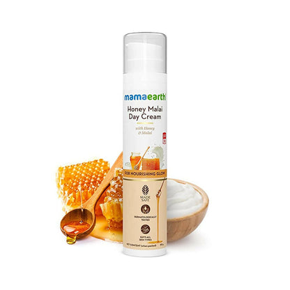 Mamaearth Honey Malai Day Cream for Nourishing Glow