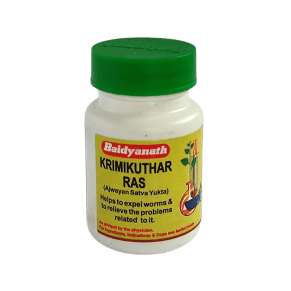 Baidyanath Jhansi Krimikuthar Ras 80 Tabs