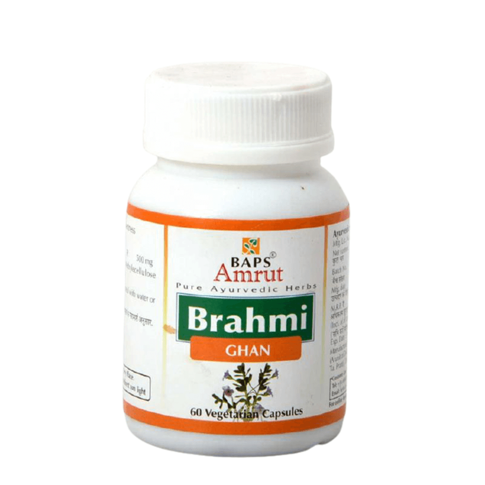 Baps Amrut Brahmi Ghan Capsules