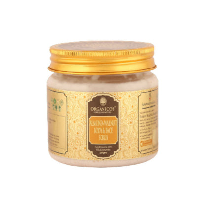 Organicos Almond+Walnut Face & Body Scrub - BUDEN