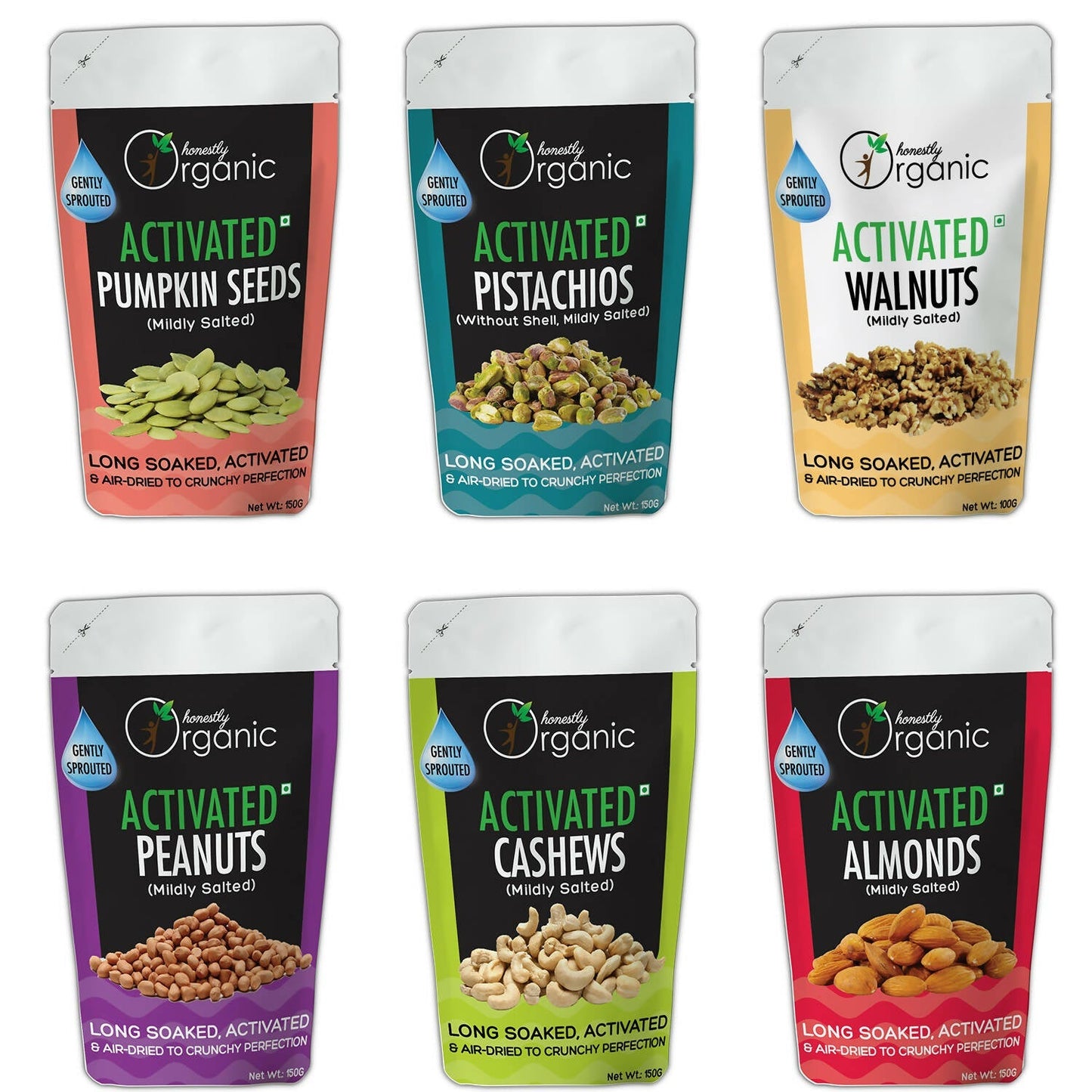 D-Alive Honestly Organic Activated Cashews