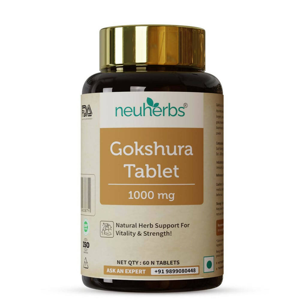 Neuherbs Gokshura 1000mg Tablets For Men - BUDEN