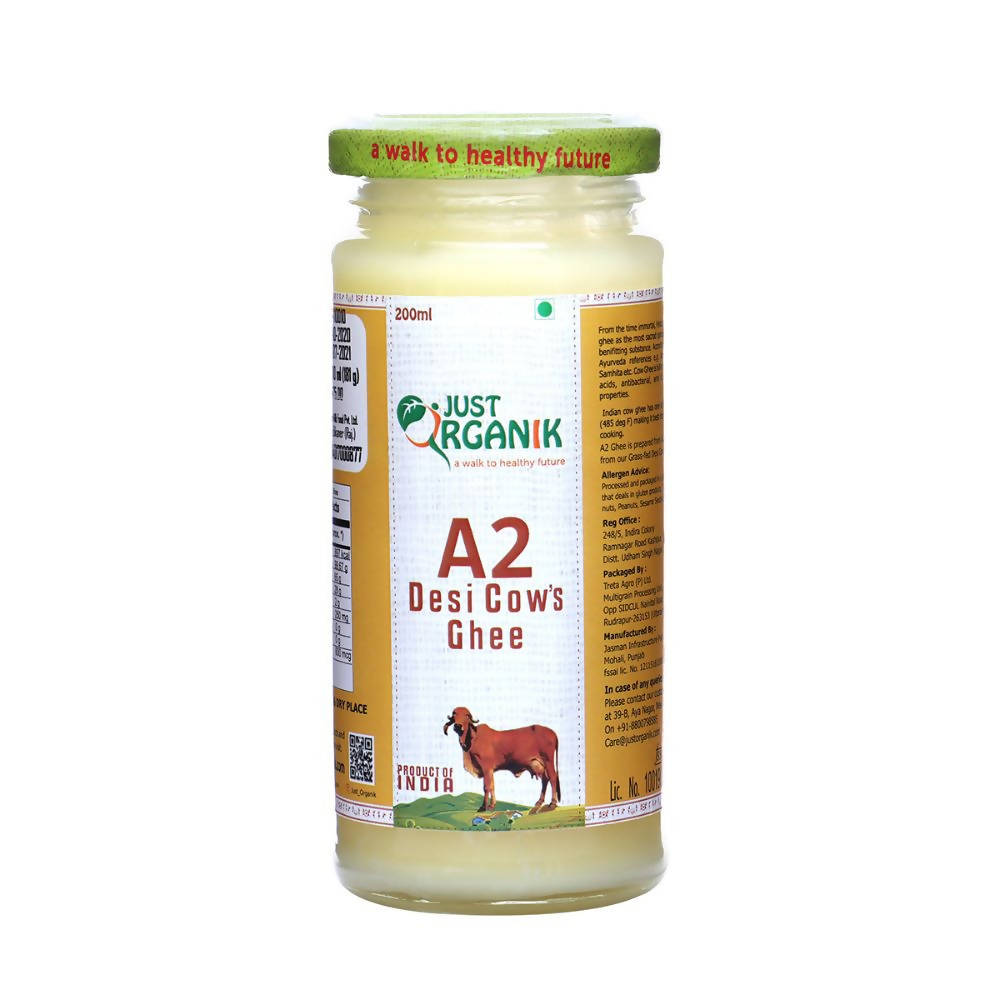 Just Organik A2 Desi Cow Ghee - buy in USA, Australia, Canada