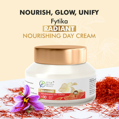 Fytika Radiant Nourishing Day Cream with Saffron, Almonds and Honey with SPF30