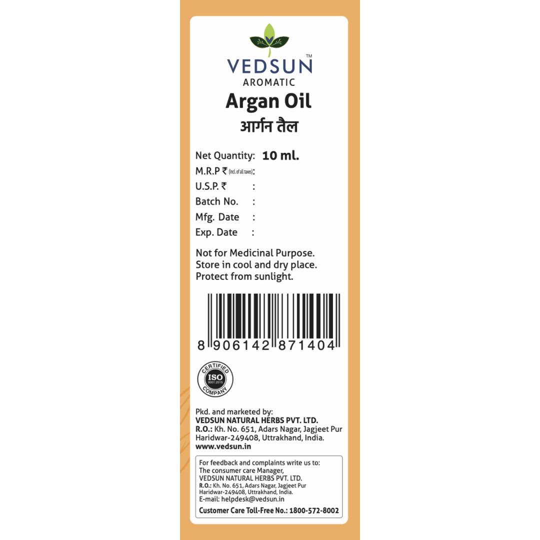 Vedsun Naturals Argan Oil