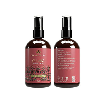 Avimee Herbal Gulabo Pure Rose Water Cleansing & Toning