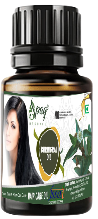 Spag Herbals Bhringraj Oil For Hair & Skin Care - Distacart