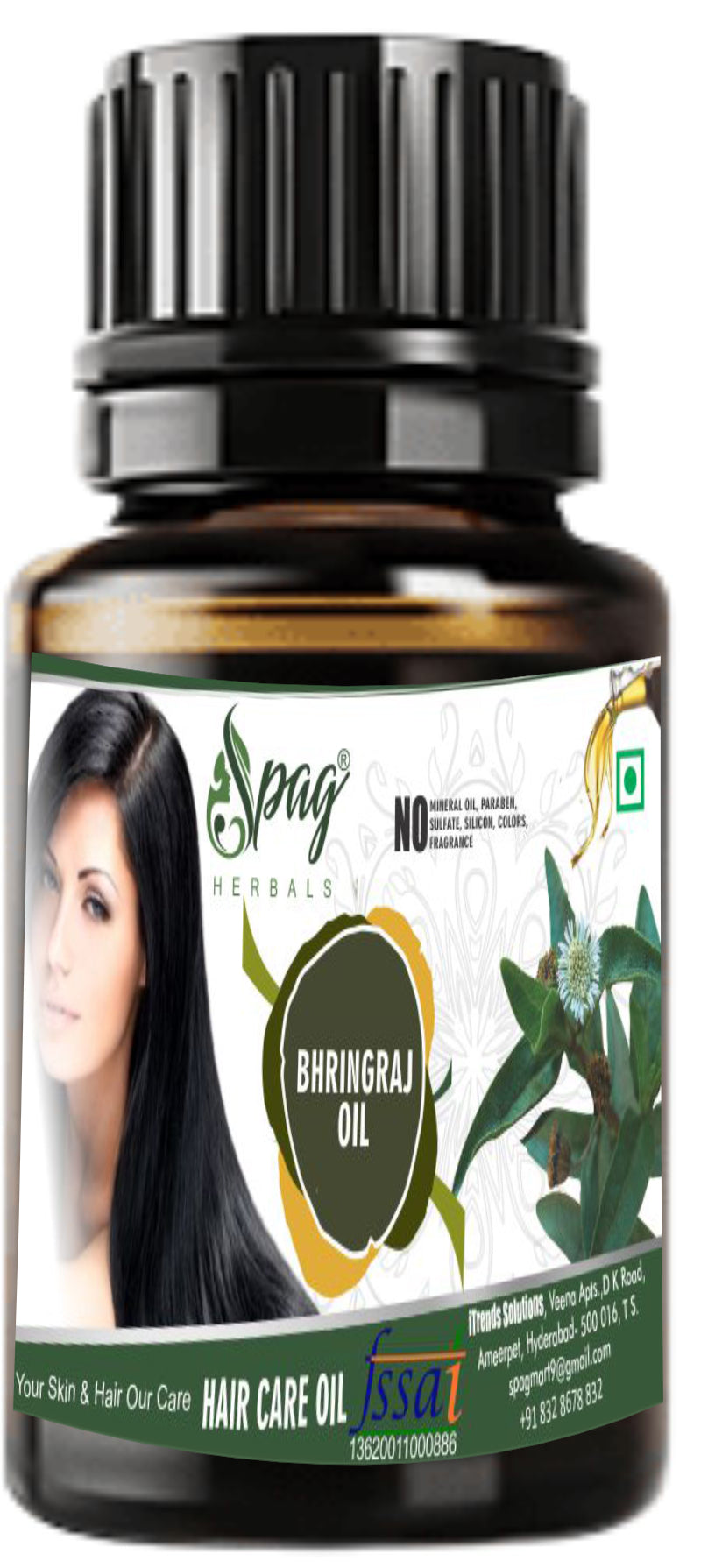 Spag Herbals Bhringraj Oil For Hair & Skin Care