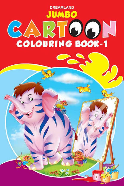 Dreamland Jumbo Cartoon Colouring Book - 5