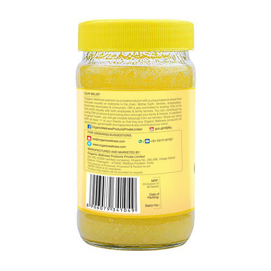 Organic Wellness A2 Bilona Cow Ghee