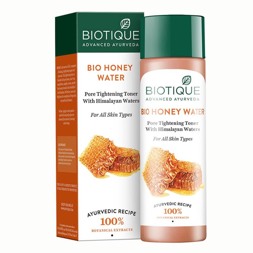 Biotique Bio Honey Water with Pore Tightening Toner - 120ML