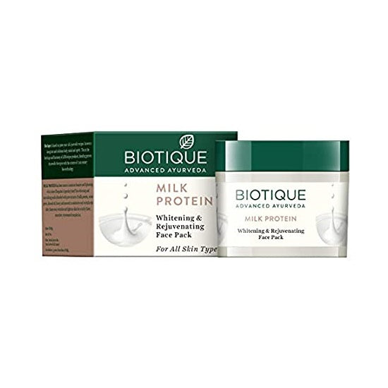 Biotique Advanced Ayurveda Bio Milk Protein Whitening & Rejuvenating Face Pack