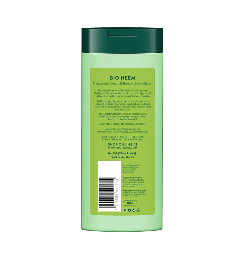 Biotique Bio/Fresh Neem Anti Dandruff Shampoo & Conditioner