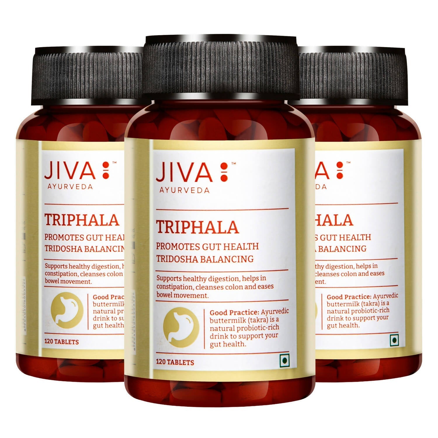 Jiva Ayurveda Triphala Tablets -  usa australia canada 