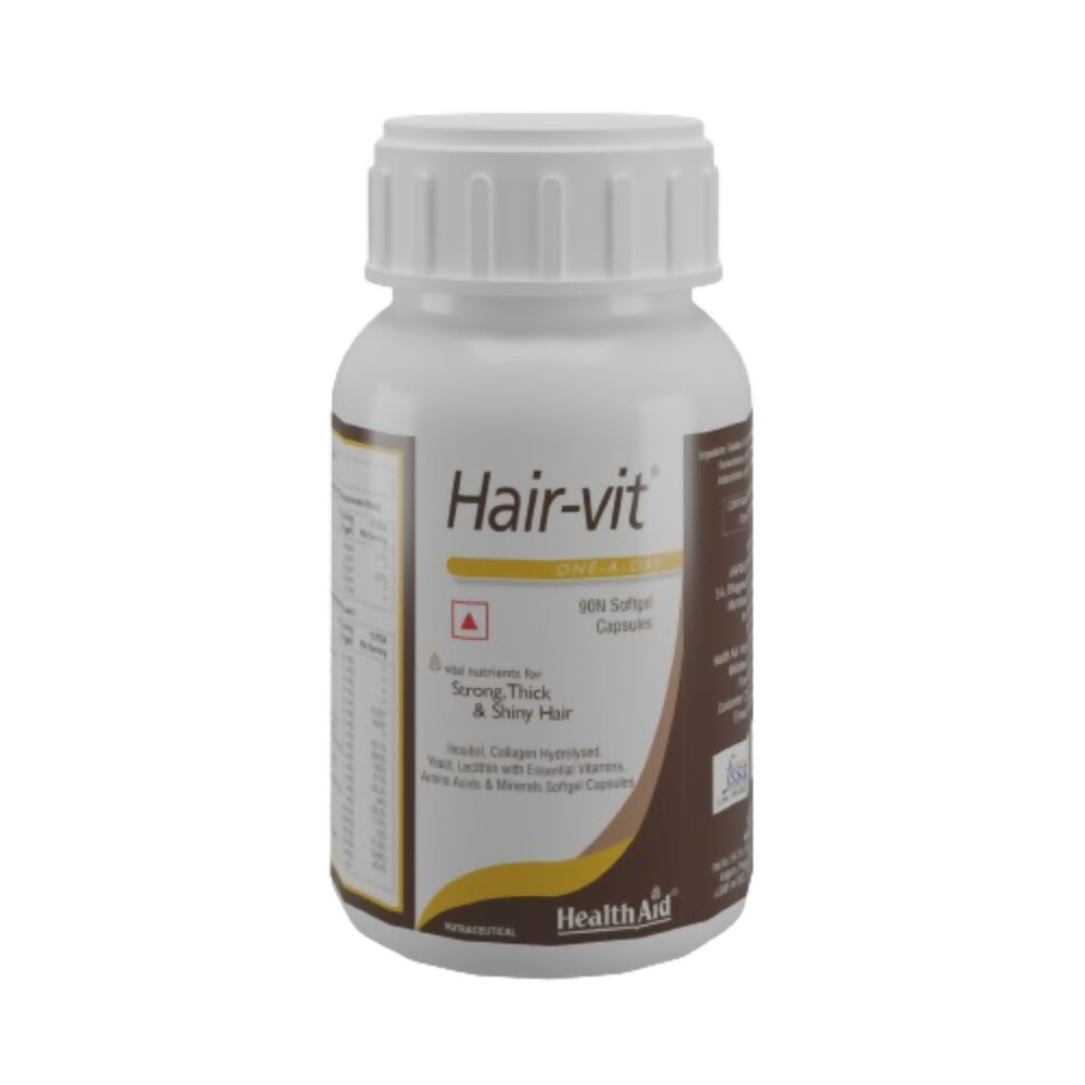 HealthAid Hair-vit (Multivitamins for Hair) Capsules