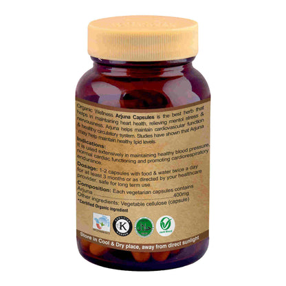 Organic Wellness Arjuna Capsules